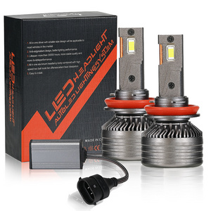 V25 30000lm high-power 180W H7 Led Lamp Double Copper Tube Led Lights For Car H1 H11 HB3 9005 HB4 9006 Led Headlight Bulb 6000KP