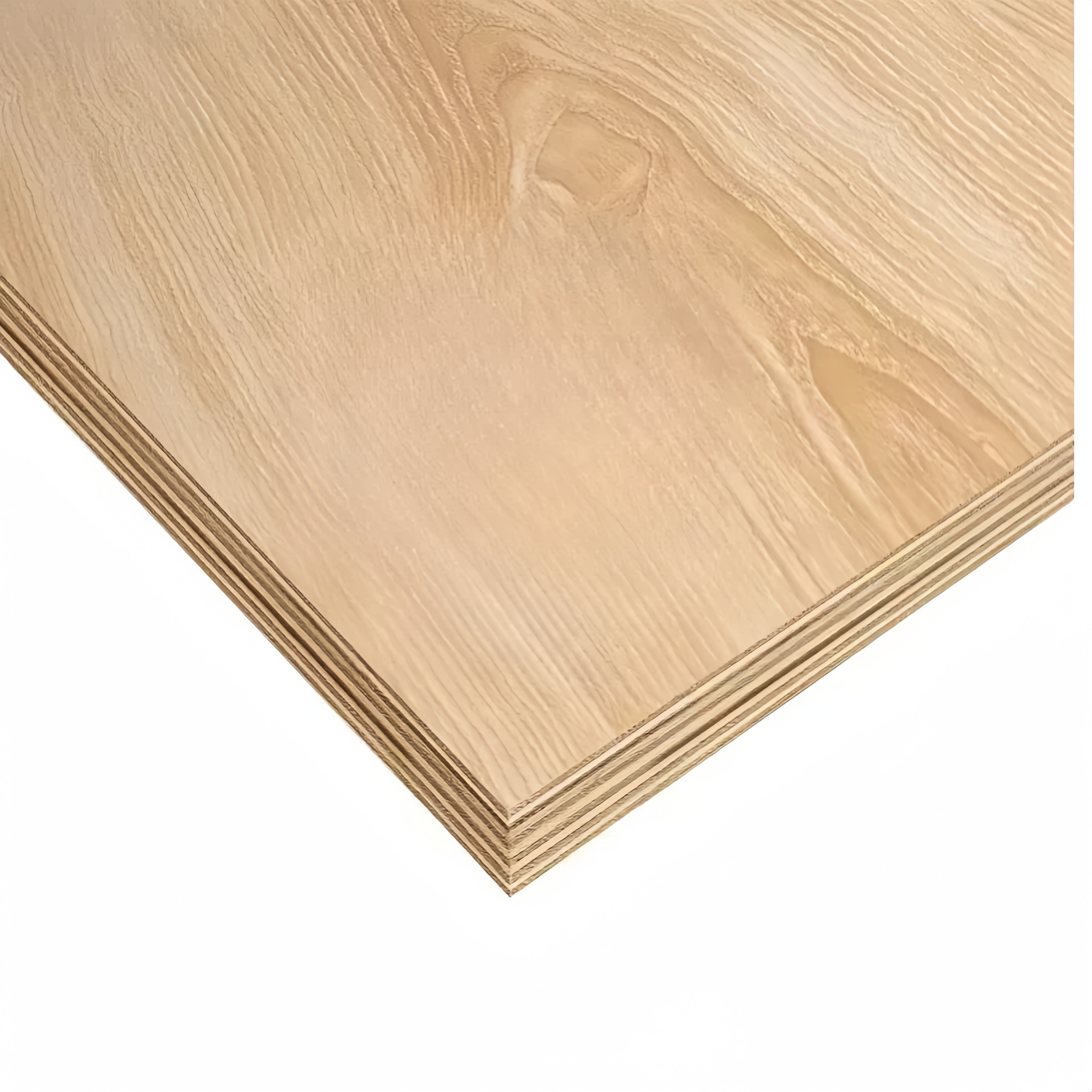 Maple, White Oak, Walnut Natural or EV Wood Veneer Plywood Sheet for Furniture and Interior Decoration