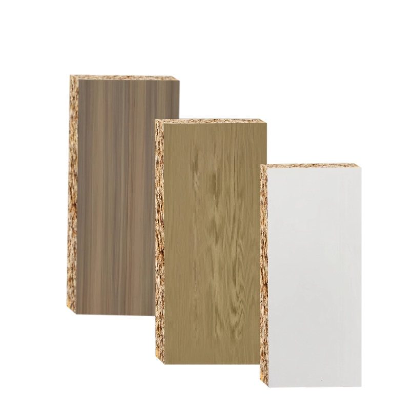 Scratch and wear resistant Wholesale high quality white melamine particle board laminated board/chipboard