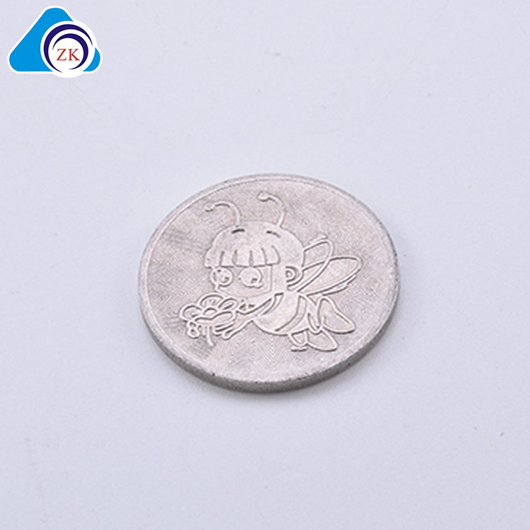 Manufacturer Custom Best Sell Laundry Stainless Steel Token,Boat Game Token coin