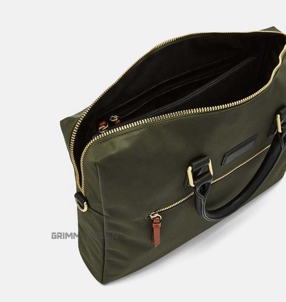 2020 summer cotton nylon pilot attendant duffle leather retro men flight bag