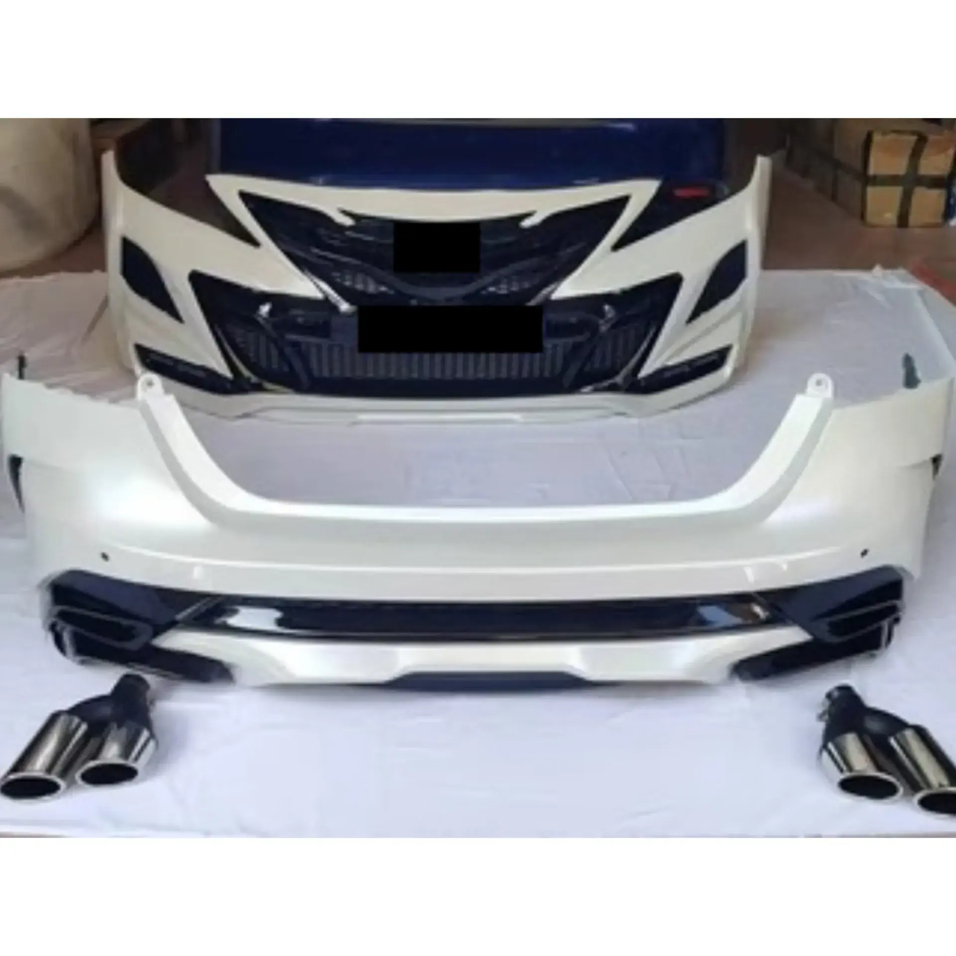 Body Kit for Toyota Camry 8th Modified Front Rear Bumper Assembly Grille Surround Car Accessories