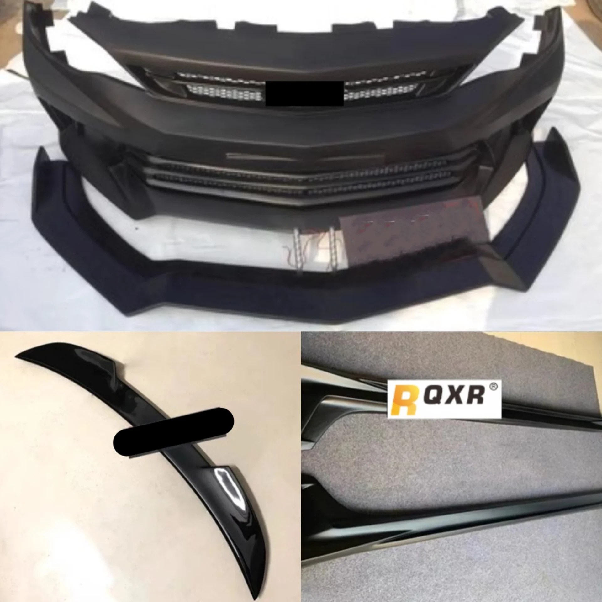 Front Bumper Assembly Side Skirt Front Lip for Chevrolet Cruze RS Modified KML Body Kit Tail Wing Spoiler Car Accessories