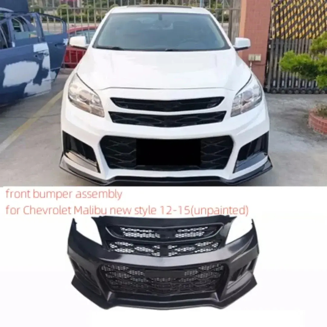 Body Kit for Chevrolet Malibu New style 2012-18 Modified front bumper side skirt front rear lip Car Accessories