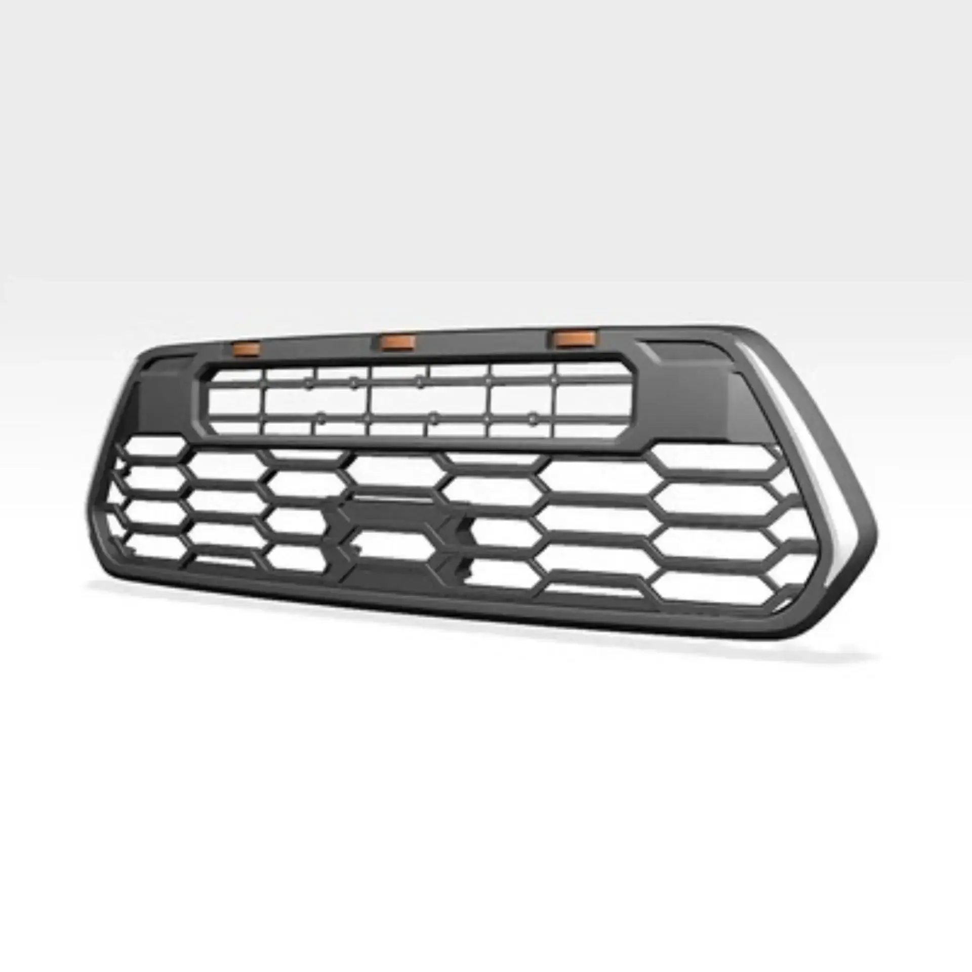 Body Kit Front Grille with Lamp Grill Grid Radiator for Toyota Tacoma 2016-2019 Car Accessories