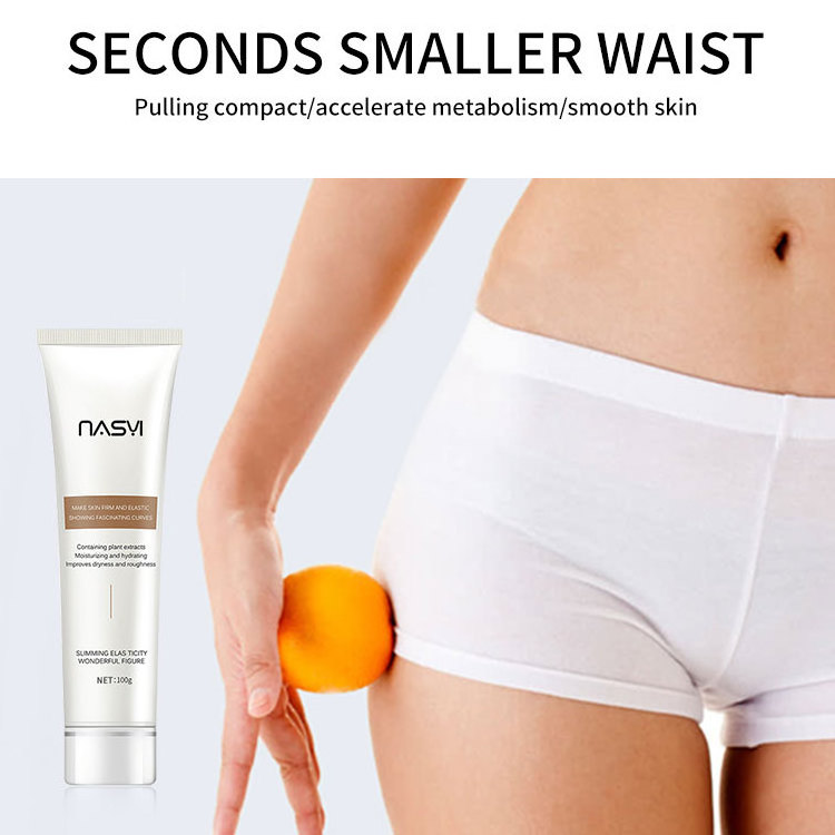 Wholesale organic hot sweat gel anti cellulite face waist fast slimming cream fat burning weight loss