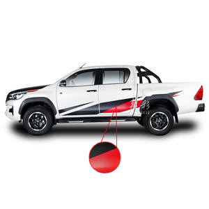 2022 mobil double cabin accessories vinyl side body decals car stickers for toyota hilux