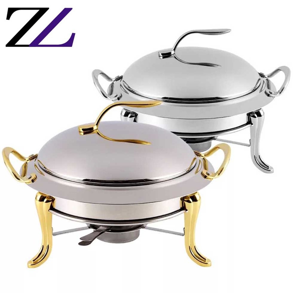 Household commercial alcohol food warmer stove chafing dish solid fuel insulated boiler seasoning restaurant small fondue pots