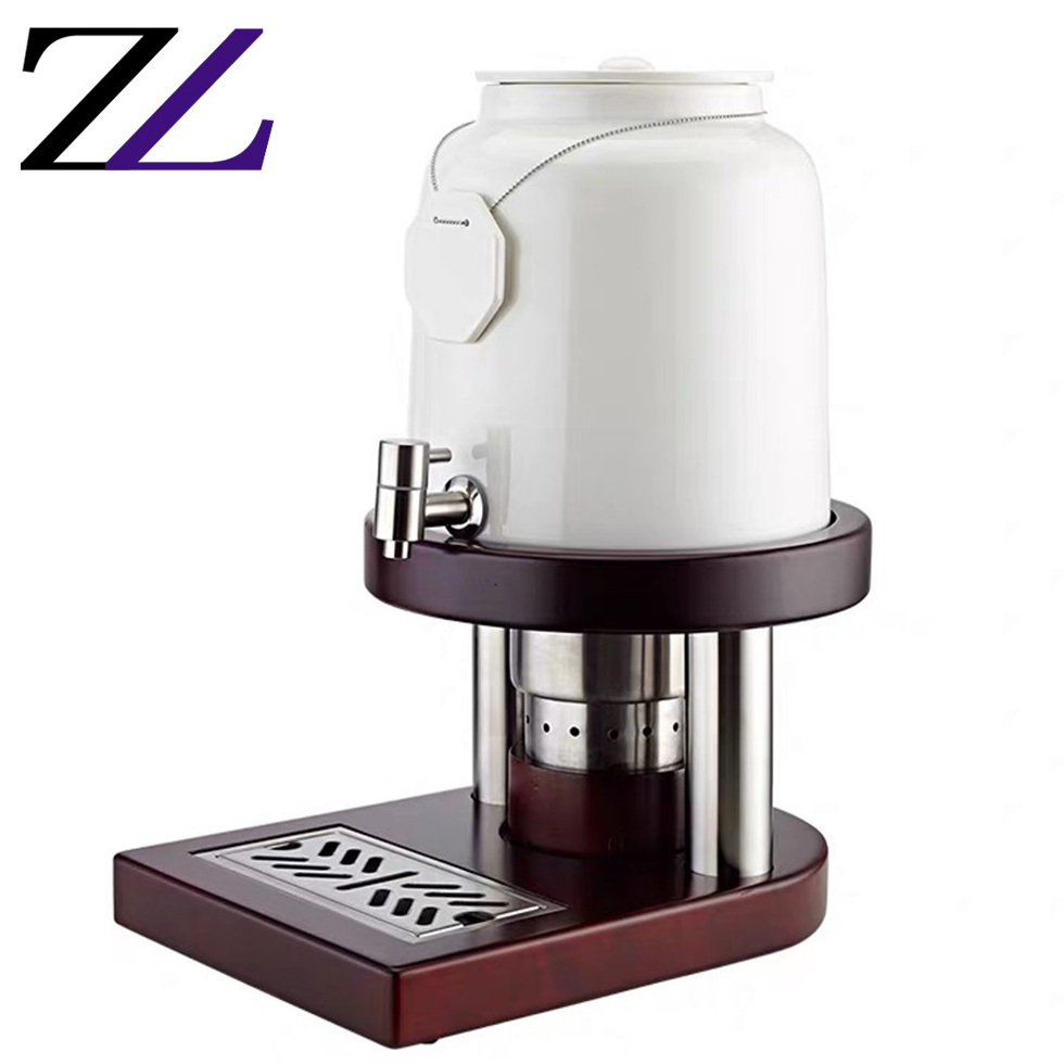 Hotel coffee drink dispensers with stands automatic yellow beer draught cooler acrylic wood stand liquor milk dispenser machine