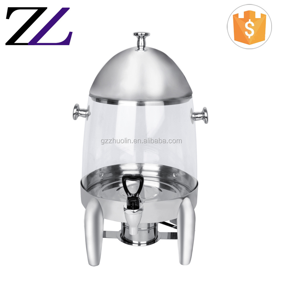 Catering commercial coffee &tea urn thermal dispenser prices stainless steel with clear plastic fruit juice dispenser for sale