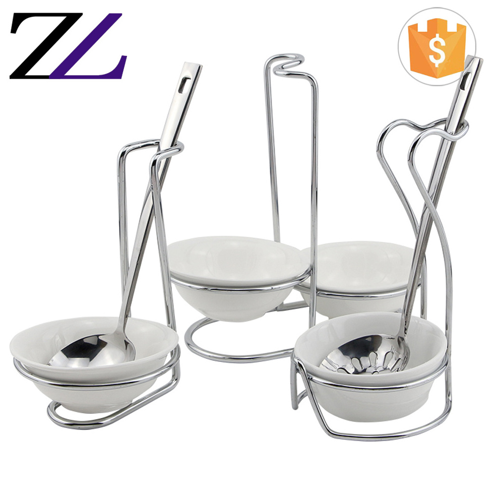 5 star luxury restaurant porcelain buffet serving set stainless steel standing soup warmer station ceramic soup tureen ladle