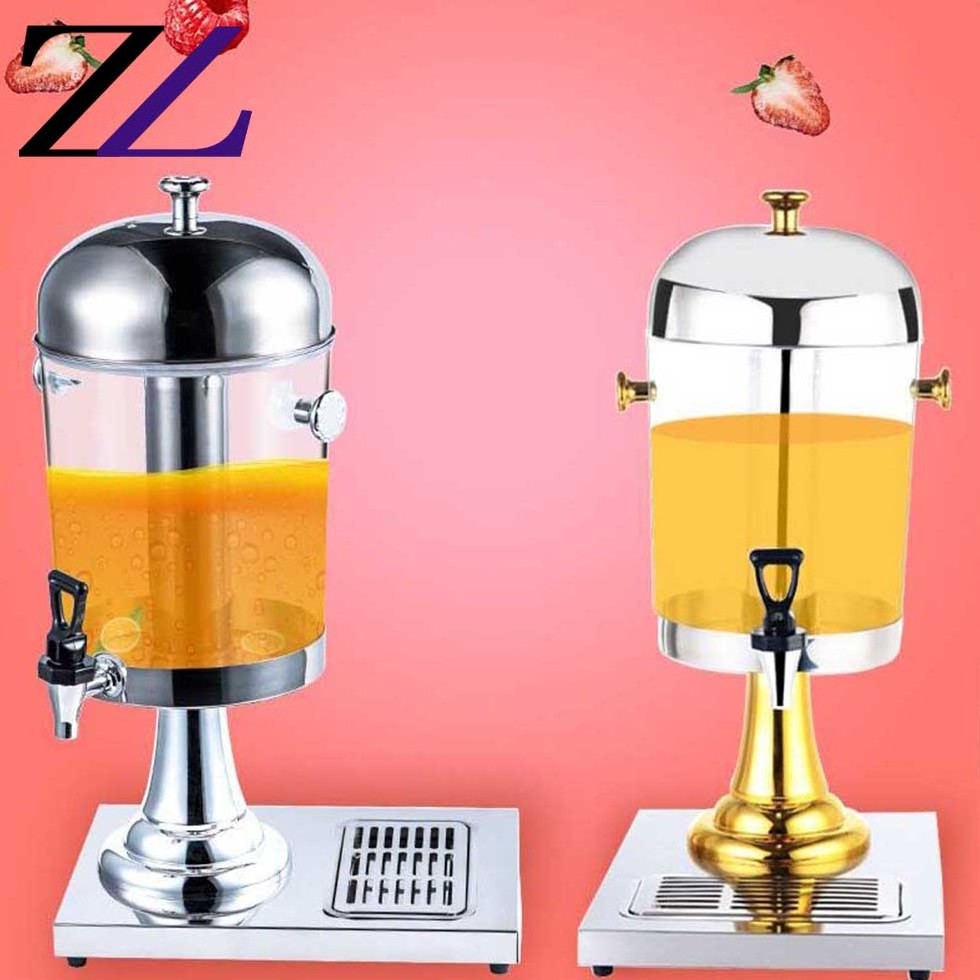 Event party equipments fresh fruit juice dispenser 1 tank beverage liquor spigot soda fountain machine soft drink dispenser