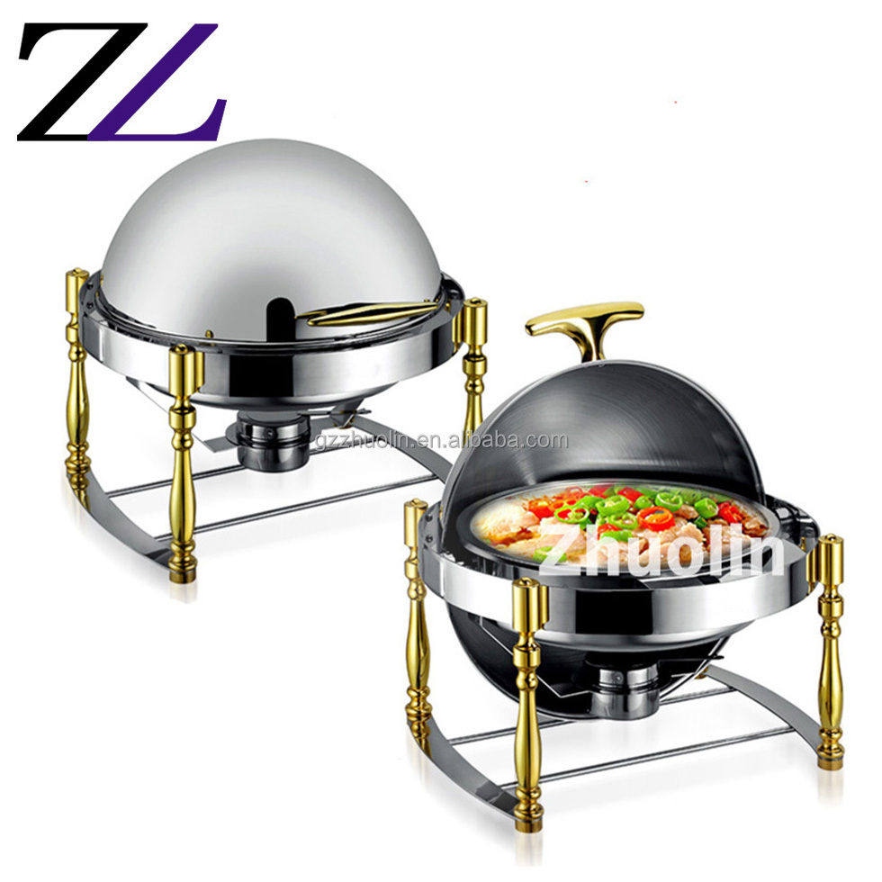 Dining room hutch and buffet stainless steel keep food hot hiasan meja big restaurant catering buffet chafing dish soup warmer