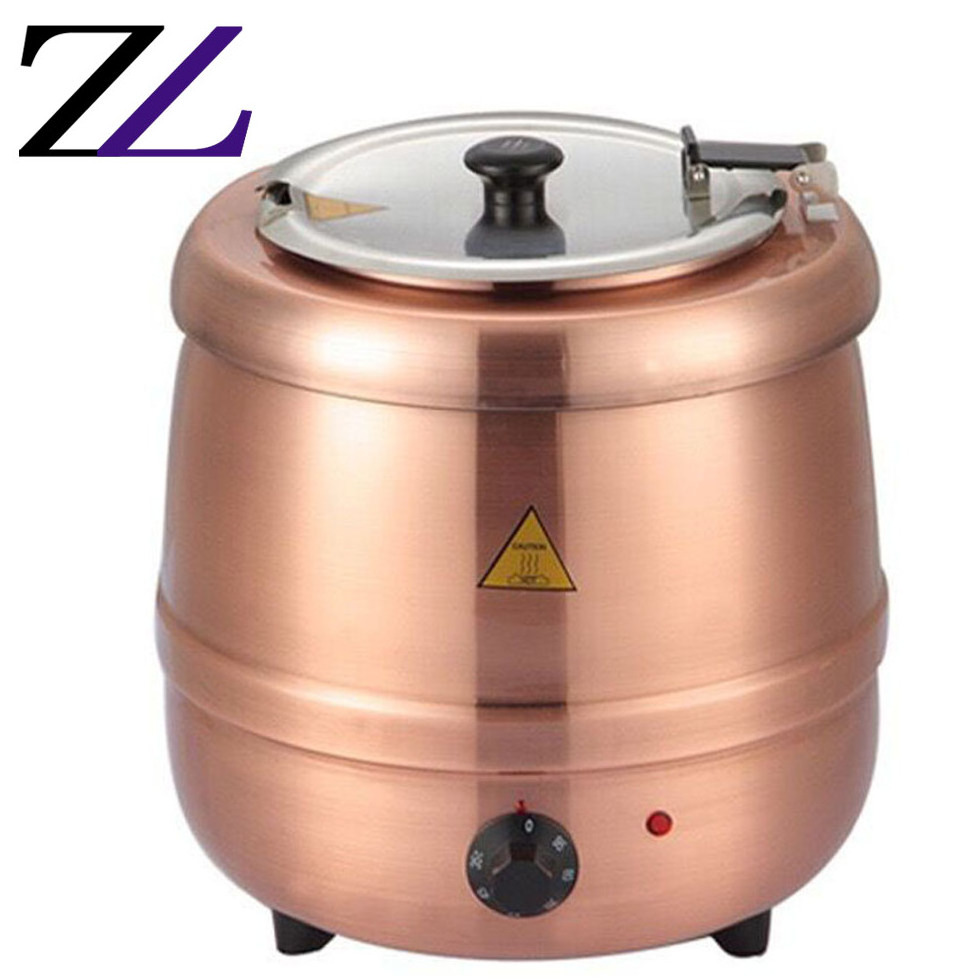 Thermos soupire en verre chafing dish station container rose gold copper soupieres electric soup kettle tourine/soup food warmer