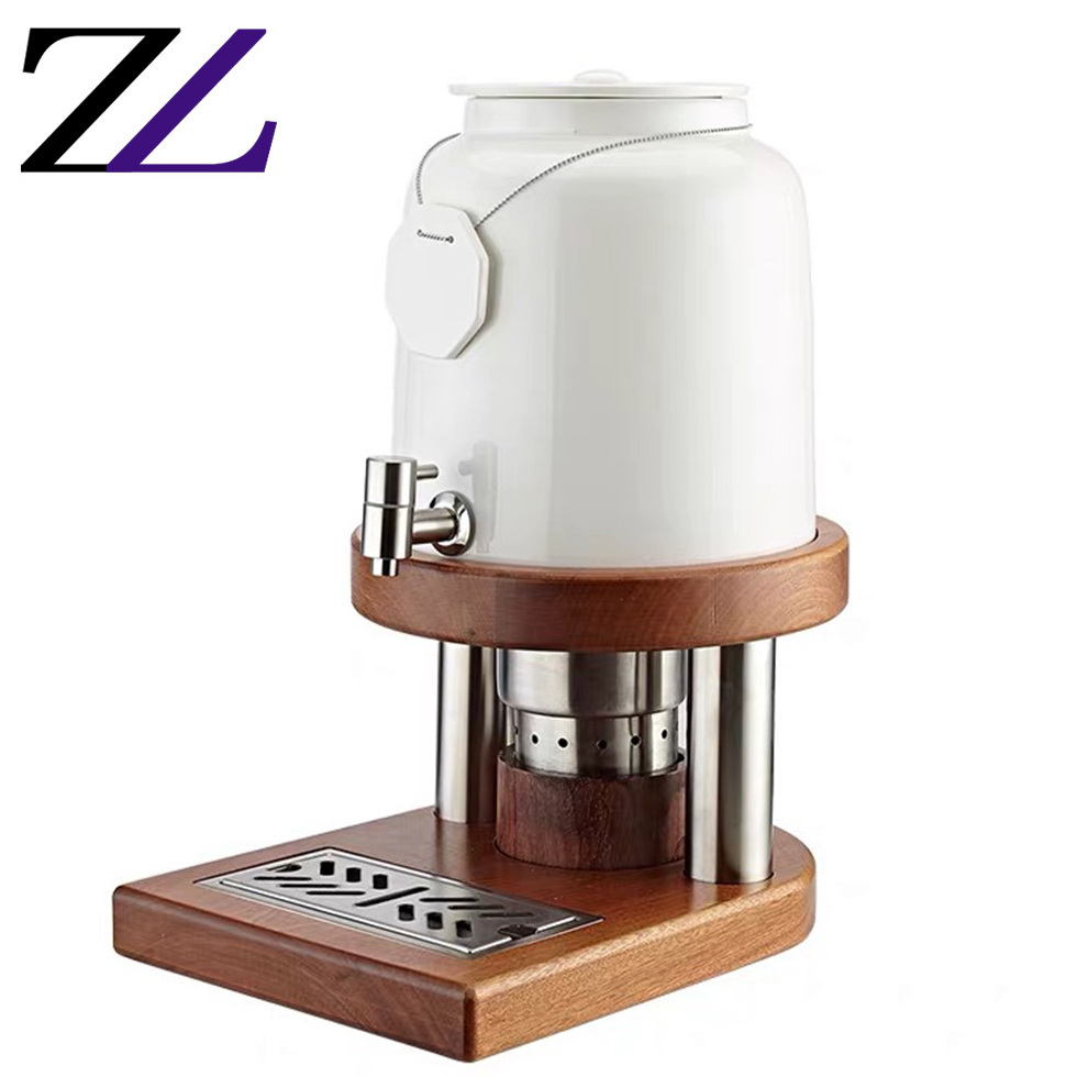 Hotel coffee drink dispensers with stands automatic yellow beer draught cooler acrylic wood stand liquor milk dispenser machine