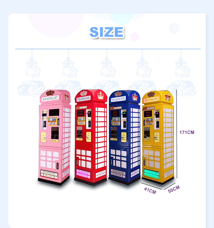 Coin machine token changer vending machine arcade amusement  toy vending games bill coin exchange machine