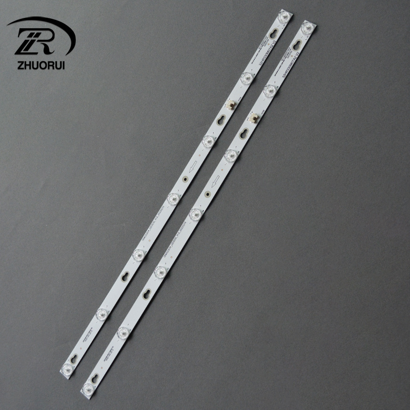 ZR-119 LED TV Strip Light Aluminum White 80 IP65 L32F1680B 32HR330M07A2 for   32inch 6v 7leds TV LED Backlight TV Spare Parts