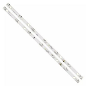 ZR-119 LED TV Strip Light Aluminum White 80 IP65 L32F1680B 32HR330M07A2 for   32inch 6v 7leds TV LED Backlight TV Spare Parts