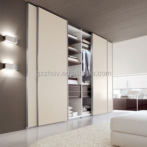 Zhihua cheap wardrobe sliding doors and sliding closet doors and free standing wardrobes sliding doors in stock