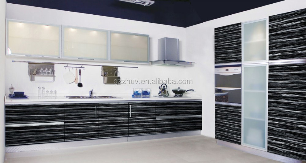 Zhihua new pattern MDF kitchen cabinet design used kitchen cabinet doors prices