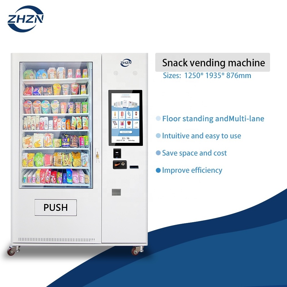 ZHZN China Wholesale Direct Manufacturer Hot And Cold Drinks Vending Machines Bakery Vending Machine Products