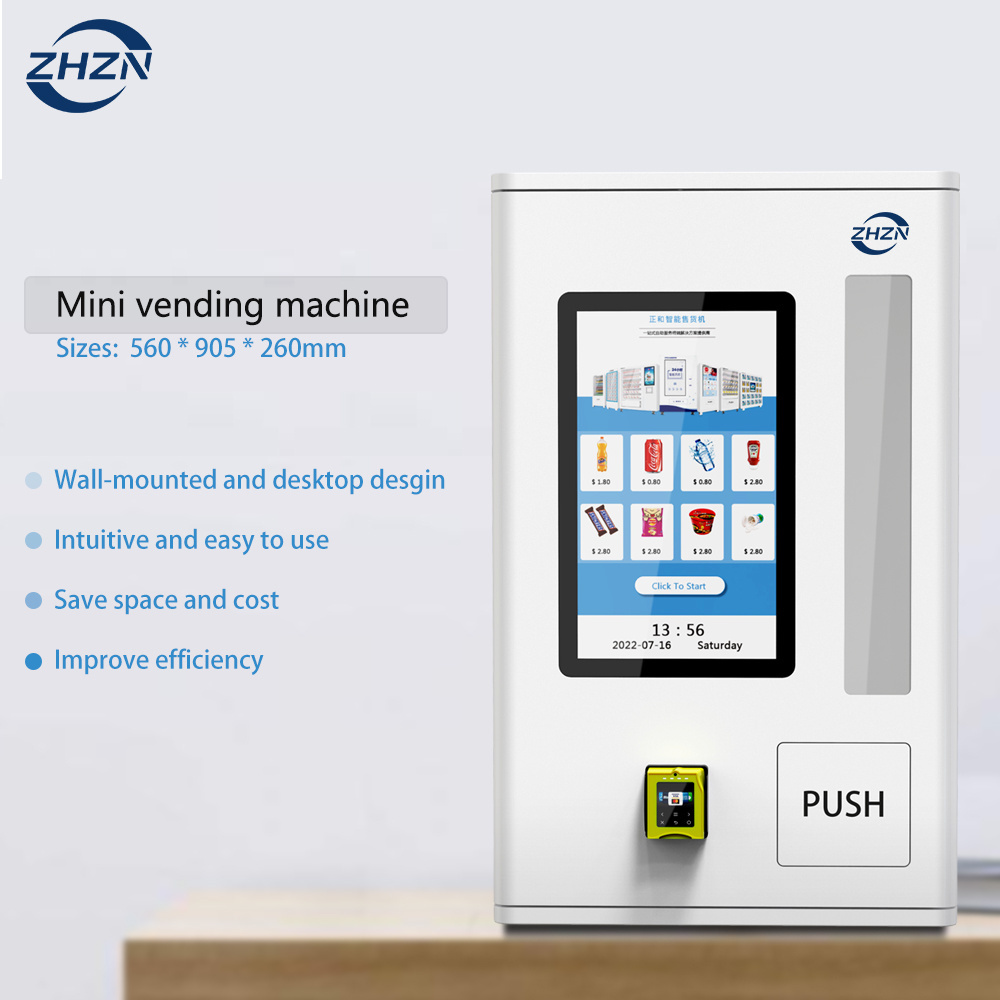 ZHZN Mini Smart Self Service Vending Machine Small Vending Machine Wall Mounted For Pharmacy