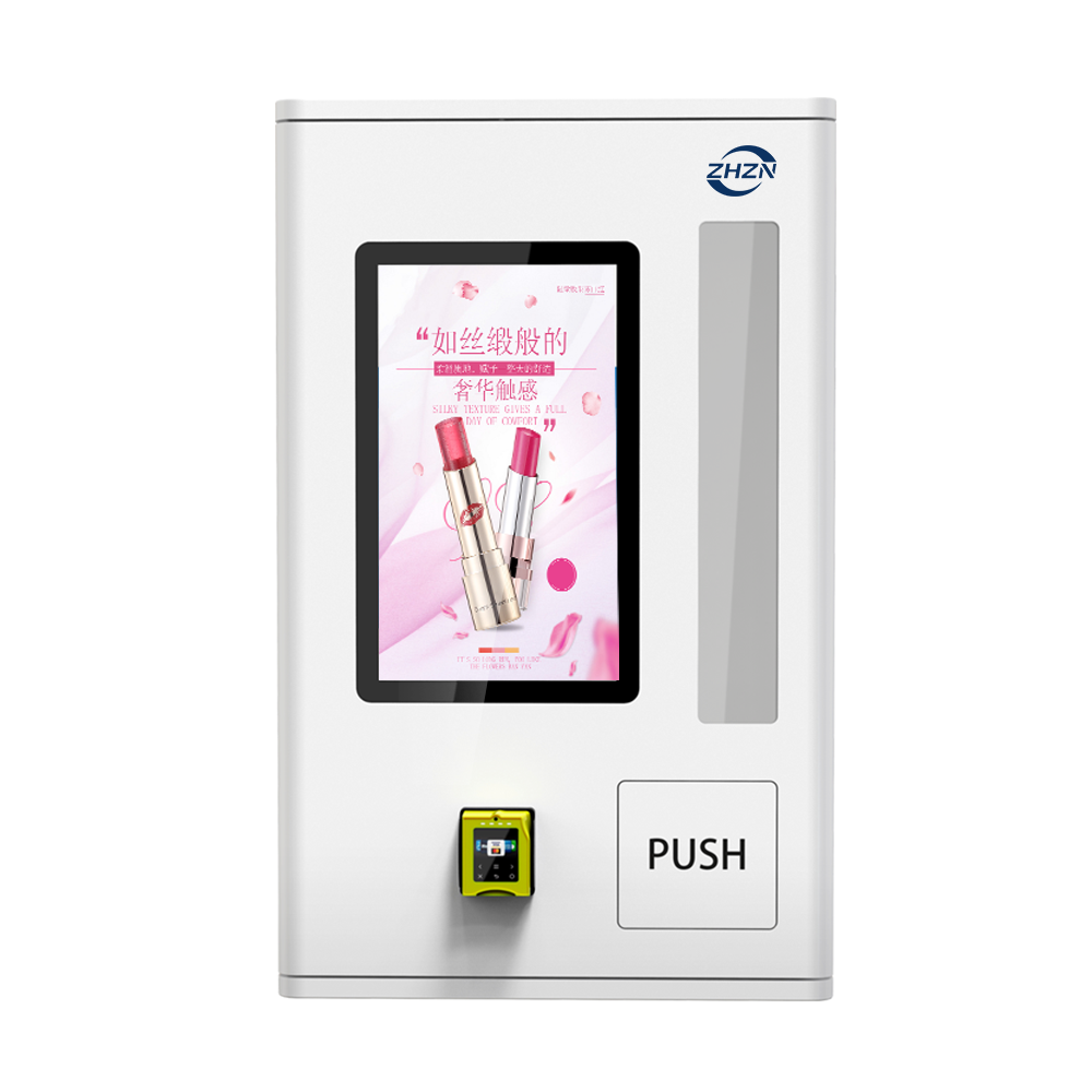 ZHZN High- tech Factory Supply Custom Makeup Beauty Cosmetics Pink Mini Vending Machine For False Lashes Vending machine