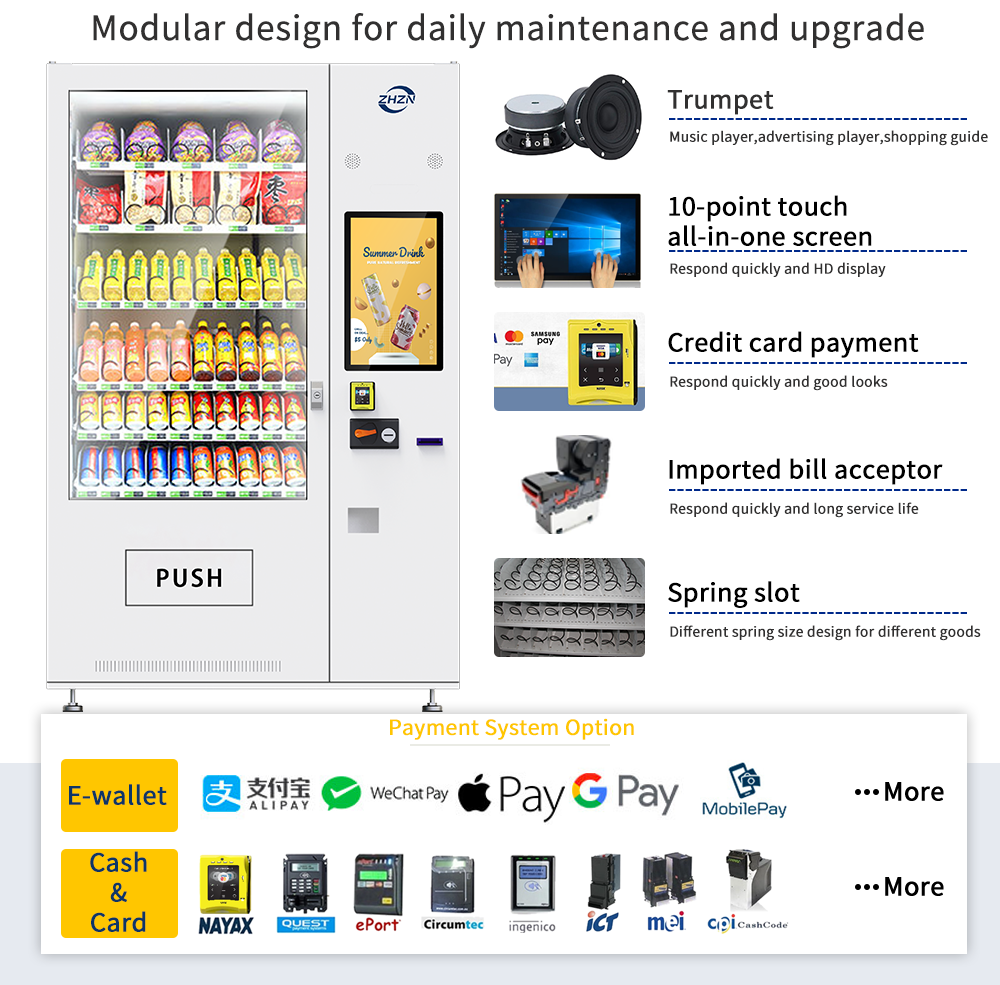 maquina snacks drink vending machine snack vending machine