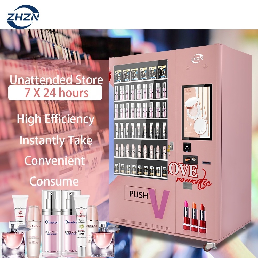 ZHZN American standard luxury 49 inch digital touch screen hair vending machine Beauty Digital Vending Machine