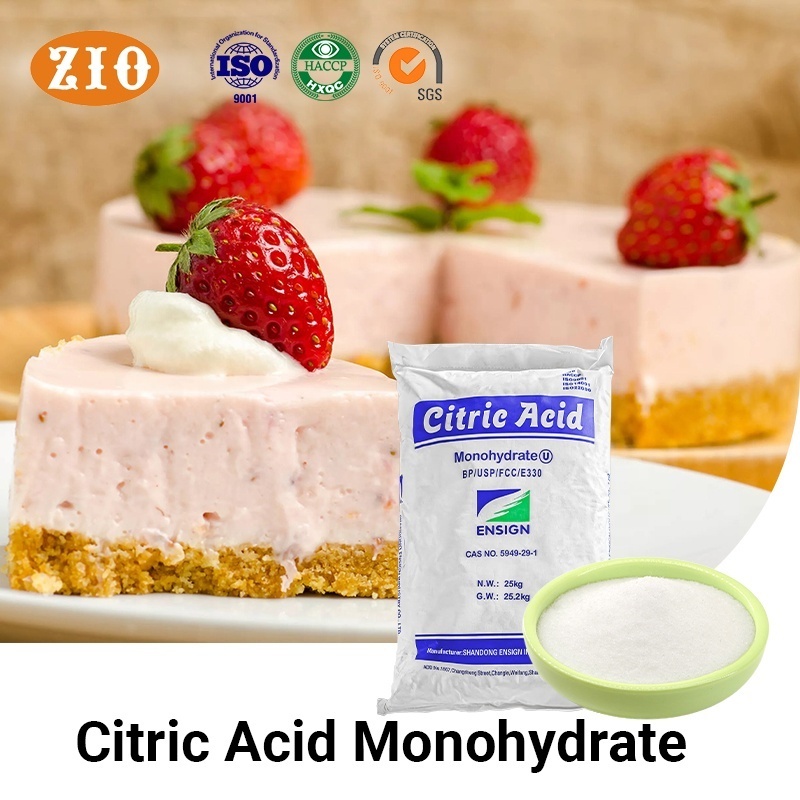 Ensign Supplier Industry Price Food Grade Food Additives Citric Acid Monohydrate