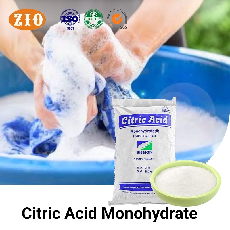 Ensign Supplier Industry Price Food Grade Food Additives Citric Acid Monohydrate