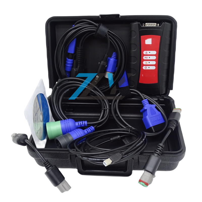 Inline 7 Truck Communication Adapter Group Tester Diagnostic Tool Kit For Cummins 7 Diagnostic Tool