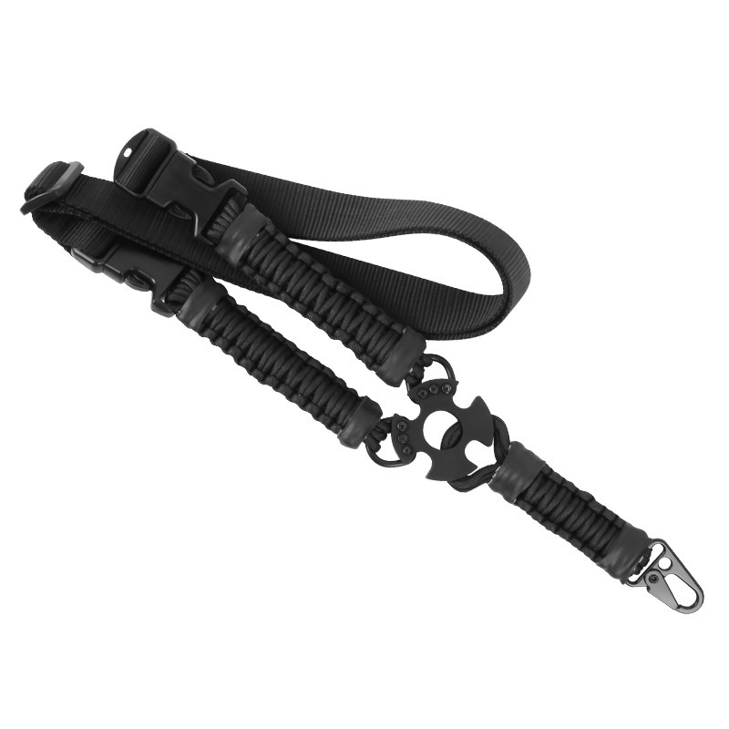 Multi functional American woven umbrella rope outdoor vertical single point rope tactical shoulder strap