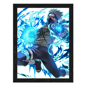 30 X 40cm Custom Wholesale Anime Posters 3D Flip Lenticular Posters Printing  Movie Poster For Wall Decoration