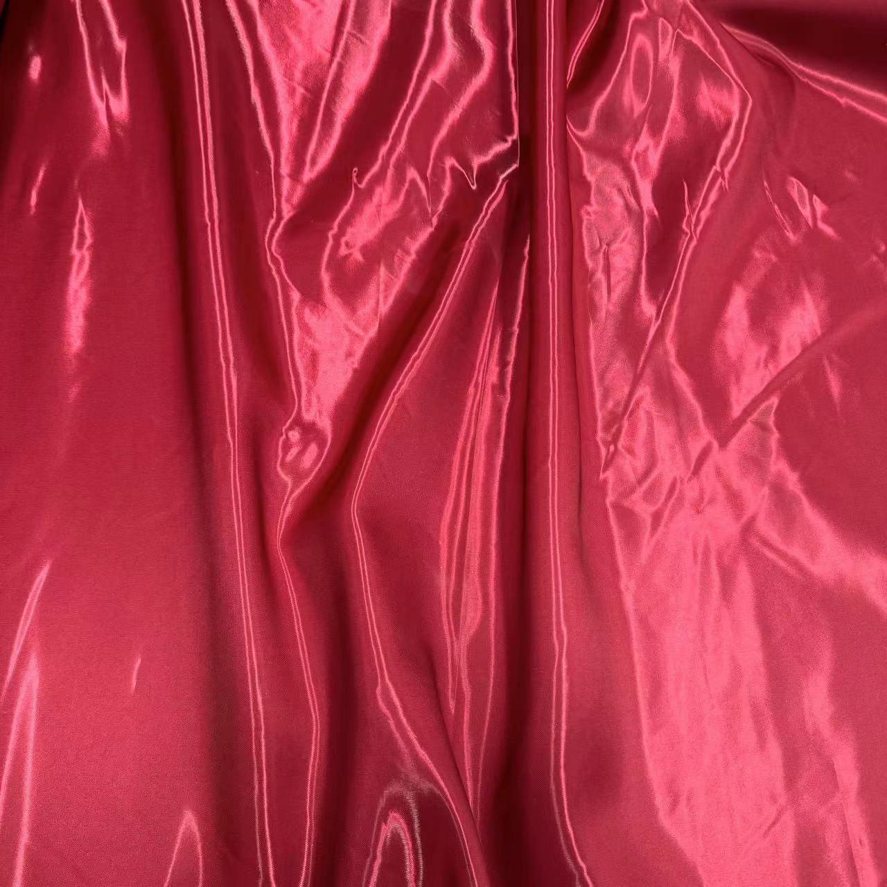 ZSY Metallic Crystal Shiny Luster Liquid Satin Shimmer Fabric For Fashion Apparel