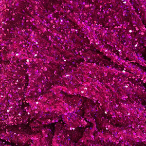 ZSY sequin fabric 5mm embroidery sequin velvet fabric Customized Polyester embroidered velvet sequin fabric in stock