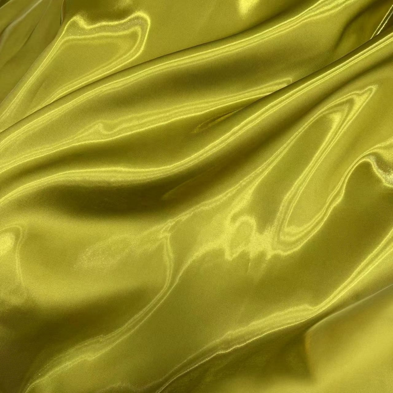 ZSY Metallic Crystal Shiny Luster Liquid Satin Shimmer Fabric For Fashion Apparel