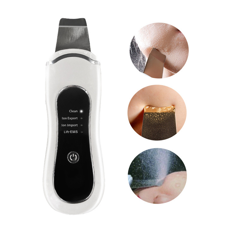 Itembeauty Skin Care Tools Facial Ultrasonic Skin Peeling Device Tightening Scrubber Ultrasonic Sonic Skin Scrubber