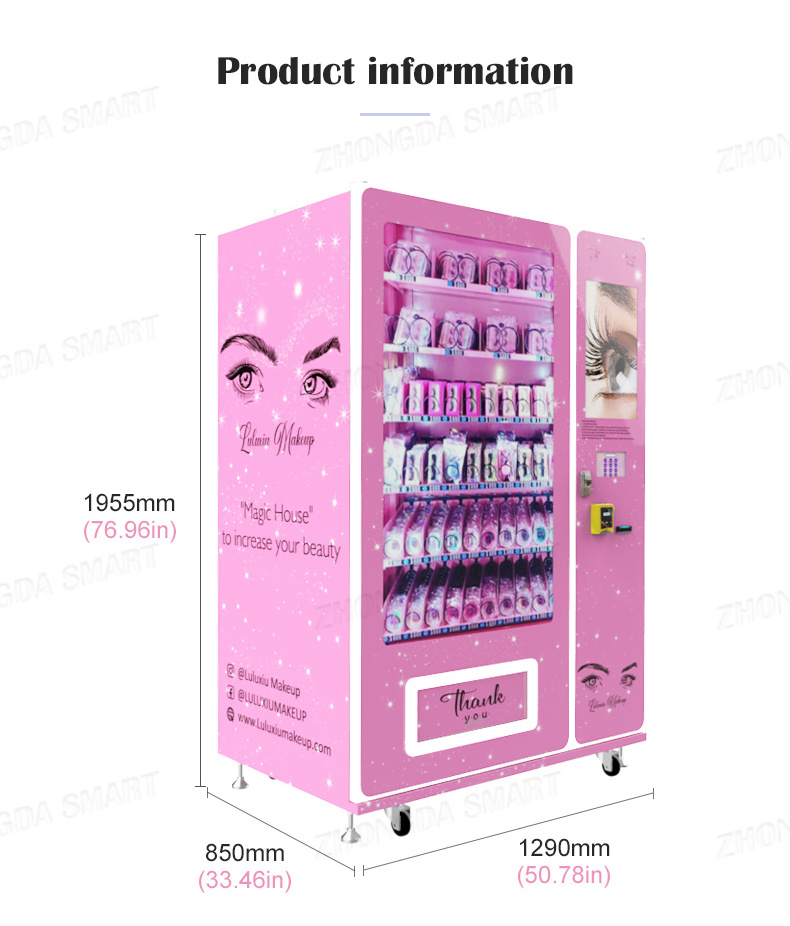 Zhongda New arrival Customized PPokemon Card Vending Machine Tattoo Vending Machine Sticker Vending Machine