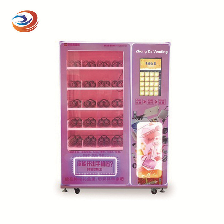 Custom Design Lashes Hair Bundles Wigs Vending Machine Supports USD dollars