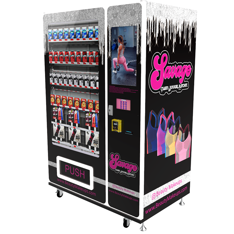 Zhongda Custom OEM ODM Self-service Smart Clothing Vending Machine T-shirt Shoes Clothes Umbrella Clothing Vending Machine