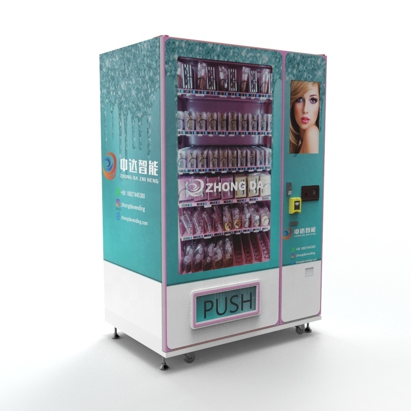 24 Hours Self-Services Vending machine for sale Hair Cosmetic Coffee drink Vending Machine refrigerator  Video Booth