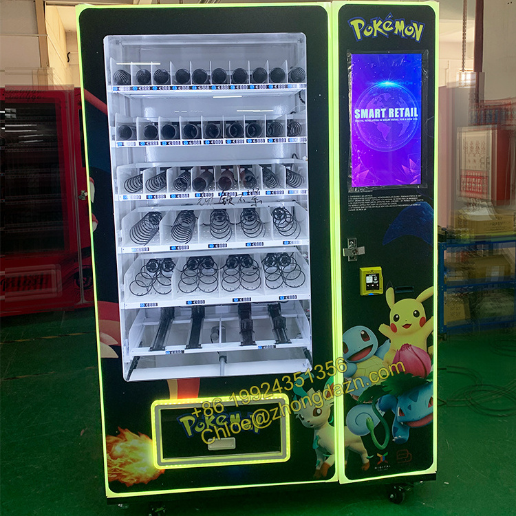 Wholesale Self Automatic Game Card Vending Machine Photo Card Vending Machine Trading Card Vending Machine