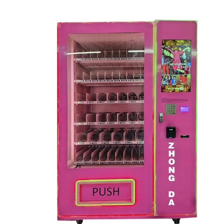 Combo clothes Vending Machine  False Lashes Vending Machine touch screen autometic maquina expendedora