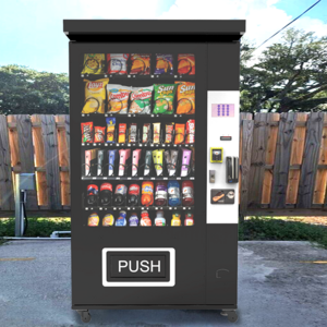 Zhongda High Tech Vending Machines Sale Cold Drink Vend Waterproof Outdoor Vending Machine