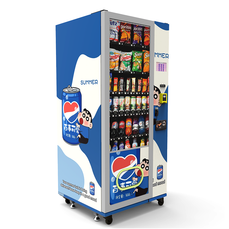 Auto Snack Bottled Water Beer Cold Drink Vending Machine Factory  Drink Vending Machine Manufacturer