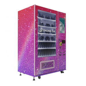 Eye contact Lenses eyeliner lashes vending machine with free customized wrap