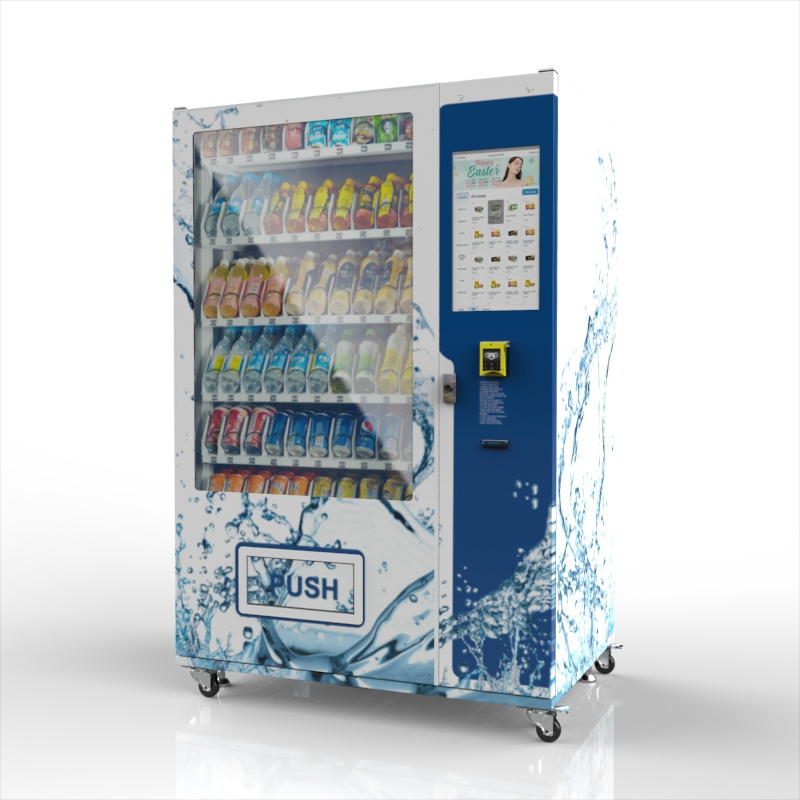 New Developed Popularly Cup Cake Or Fragile Products Vending Machines With Elevator System