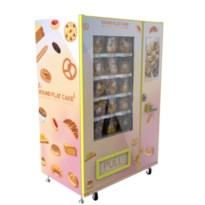 Zhongda oem customized outdoor 24 hours self service backery vending machine