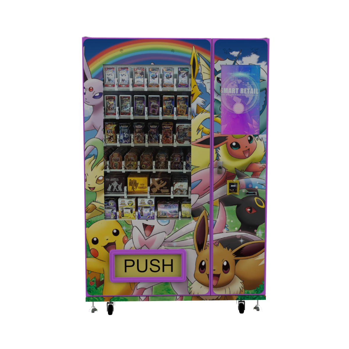 24 Hour Business Game Card Vending Machine Cartoon Card Vending Machine Sport Card Vending Machine with Lift